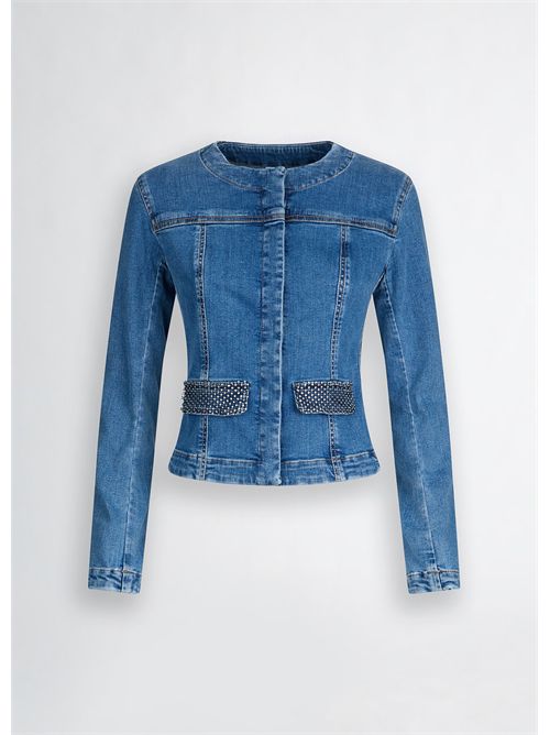 jacket woman denim LIU JO | UA5136D4448/78835